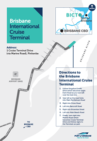 brisbane international cruise terminal induction